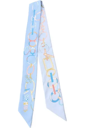 Hermès 2010s Twilly Do Re Boucles scarf