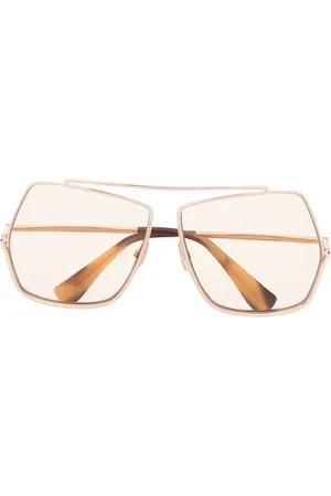Max Mara Elsa oversized-frame sunglasses