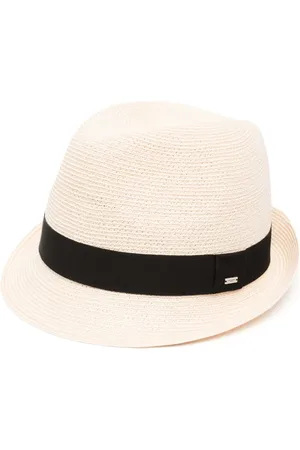 Saint Laurent Straw panama hat