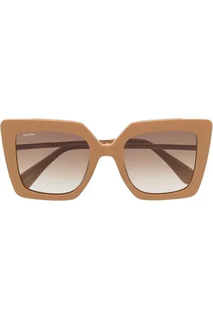 Max Mara Square-frame tinted sunglasses