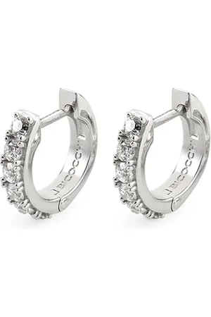 EMANUELE BICOCCHI Crystal hoop earrings