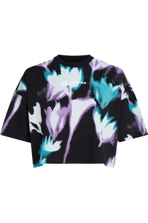 Karl Lagerfeld Floral-print T-shirt