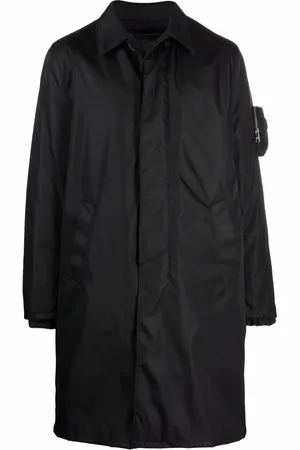 Prada Re-Nylon pouch detail raincoat