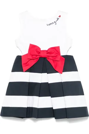 Lapin House Logo-embroidered dress