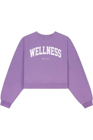Sporty & Rich Wellness Ivy cropped sweatshirt