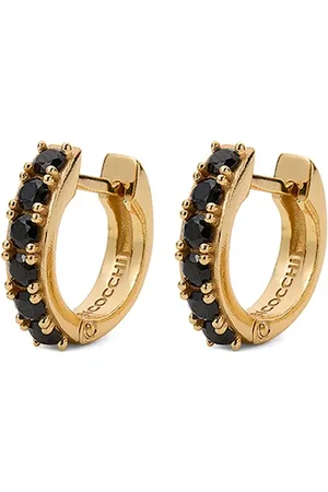EMANUELE BICOCCHI Crystal hoop earrings