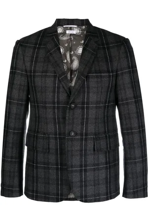 Thom Browne Flannel single-breasted blazer