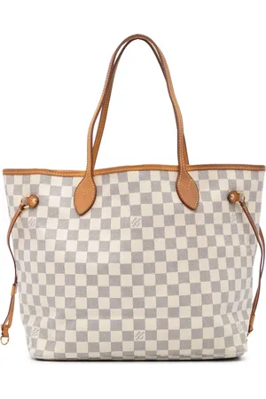 LOUIS VUITTON 2012 Damier Azur Neverfull MM tote bag