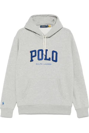 Ralph Lauren RL fleece logo hoodie