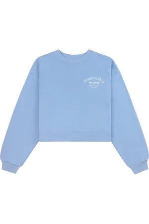 Sporty & Rich Wellness Studio cropped sweatshirt