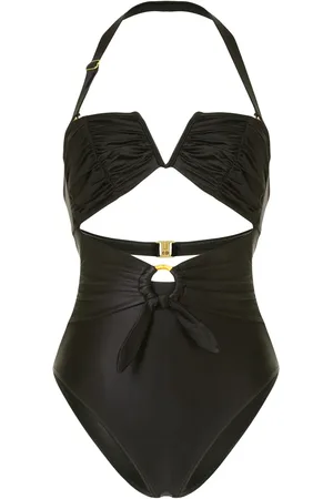 Duskii Fleur ruched swimsuit