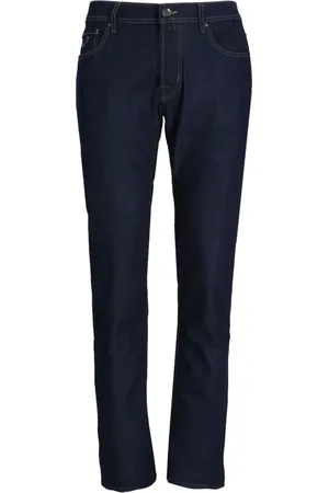 Jacob Cohen Contrast stitch-detailing jeans