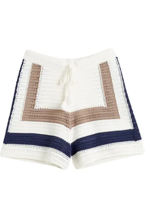 Chinti & Parker Capri crochet shorts