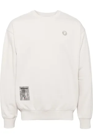 A Bathing Ape Logo-patch crew-neck sweatshirt