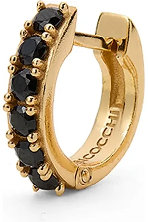 EMANUELE BICOCCHI Logo-engraved hoop earring