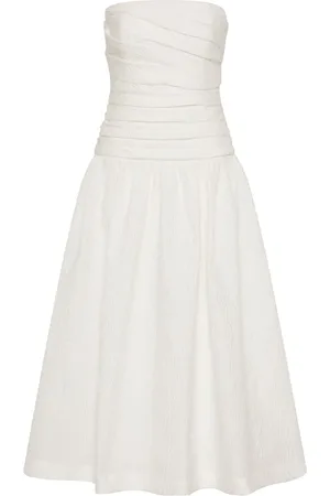 RACHEL GILBERT Strapless ruched dress