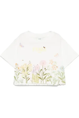 Fendi Cropped T-shirt