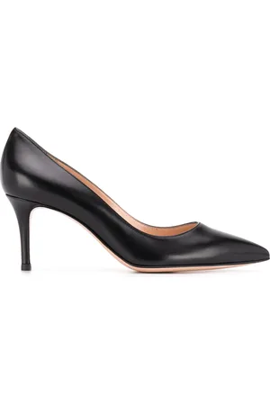 Gianvito Rossi Pointed mid-heel pumps