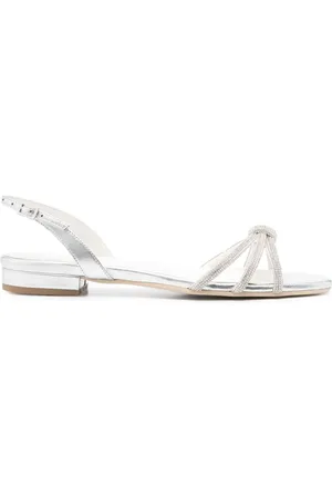 GINISSIMA Rhinestone-embellished sandals