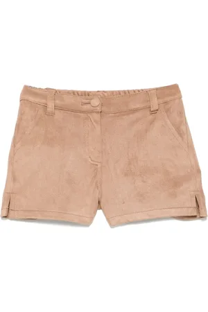 MISS GRANT Faux-suede shorts