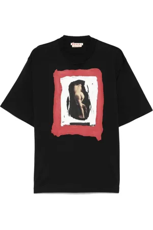 Marni Painted nude T-shirt