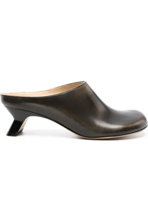 Loewe Terra 45mm leather mules