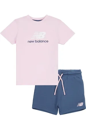 New Balance Logo-print shorts set
