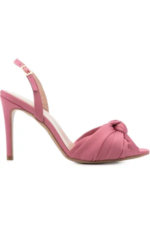 GINISSIMA 95mm satined sandals