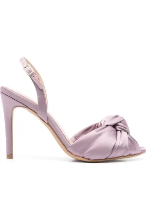 GINISSIMA 95mm satined sandals