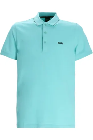 HUGO BOSS Logo-embroidered polo shirt