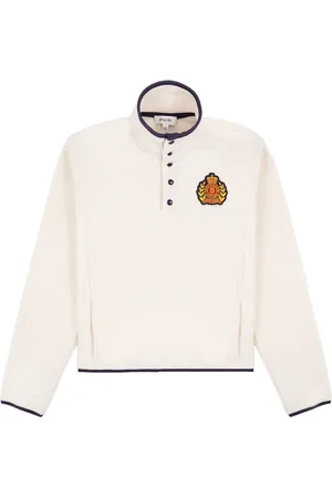 Sporty & Rich Logo patch sweatshirt