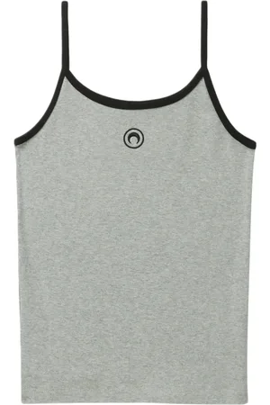 Marine Serre Cotton tank top