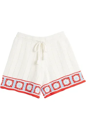 Chinti & Parker Crochet shorts