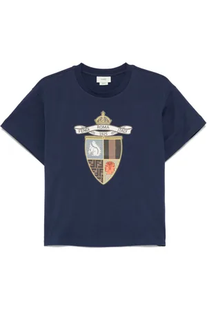 Fendi Crest-print T-shirt