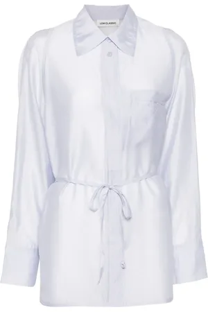 Low Classic See-through back strap shirt