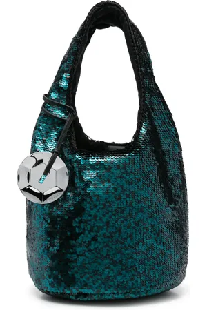 J.W.Anderson Mini sequinned tote bag