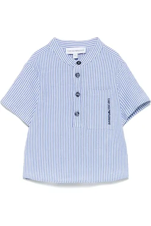 Emporio Armani Logo-embroidered shirt