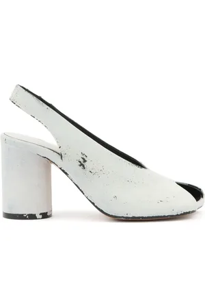 Maison Margiela Painterly-print slingback sandals