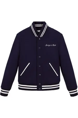 Sporty & Rich Carlyle varsity-style jacket