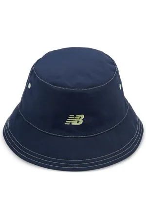 New Balance Logo-embroidered bucket hat