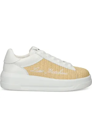 Moschino Logo-embroidered sneakers