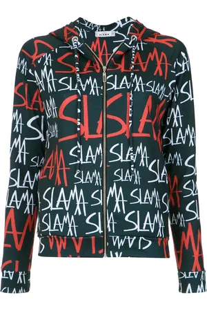 AMIR SLAMA Logo print track suit