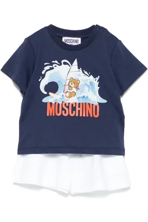Moschino Logo-print shorts set