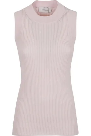 Sportmax Ribbed sleeveless top
