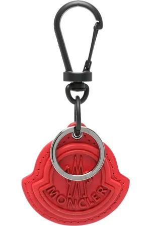 Moncler Embossed-logo keyring
