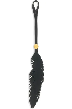 Marni Feather leather charm