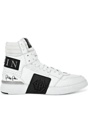 Philipp Plein Logo-patch hi-top sneakers