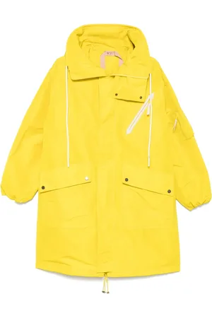 Nº21 Drawstring hooded coat