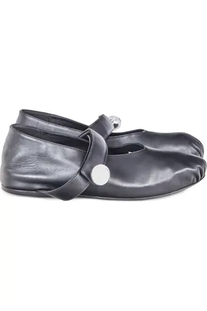 Gloria Coelho Leather ballet flats