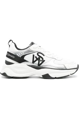 Stuart Weitzman SW logo-appliqué sneakers